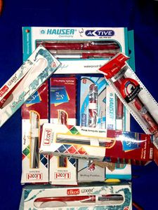 Red Pen new With Packet