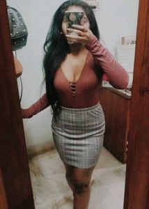 Gray Plaid Mini Skirt
