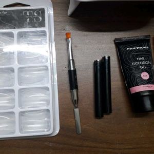 three strokes nail extension kit (used once)