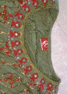 red gharara suit new
