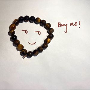 Tiger Eye Beaded Bracelet