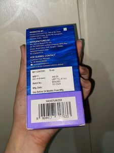New And Sealed Aqualogica Moisturiser