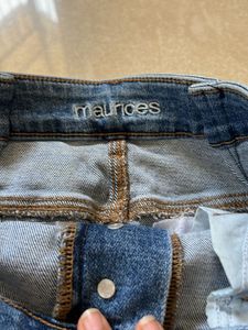 Denim High Waist Skirt