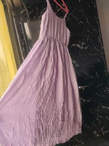 Lavender Embellished Maxi Dress