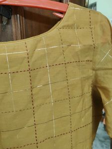 Elegant Mustard Kurta