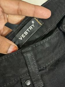 Black Wide Leg Jeans High Waist