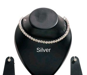 Elegant Silver Jewelry Set