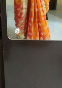 Bandhani Design Saree