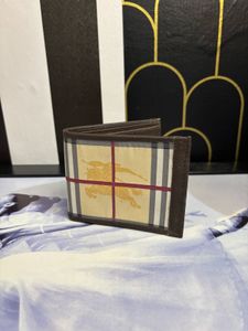 Burberry Check Bi-fold Wallet