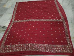 Zardozi Sareee Heavy Saree Need Dry Clean 🫧