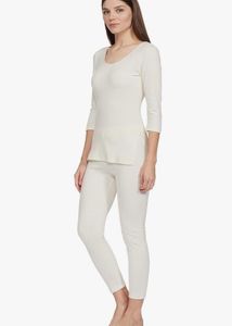 Womens Thermals Set With Mild Fleece Lining