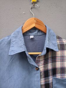 Women Oversized Dropped Shoulder Shirt Top
