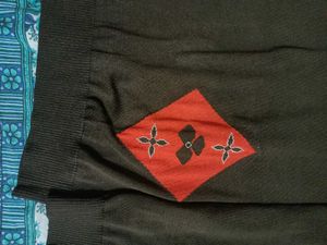 Brown Patterned Sweater