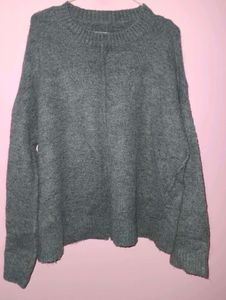 Grey Oversized Sweater