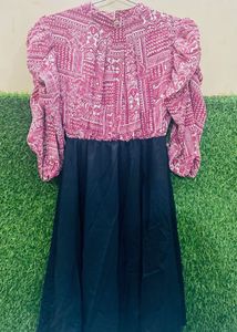 ELOMELO BEAUTIFUL PRINTED MIDI DRESS