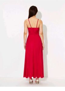Beautiful Savana Red Slip Dress