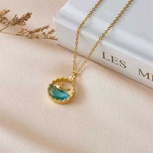Wave Pendant Necklace