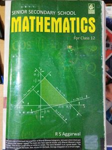 RS Aggarwal Class 12th Mathematics