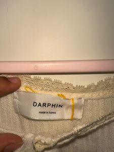 Koren White Crop Top