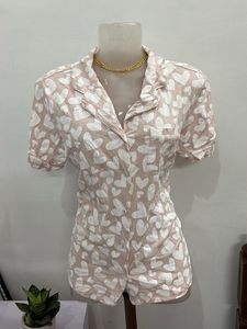 Heart Print Top