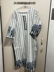 Striped Cotton Kurta