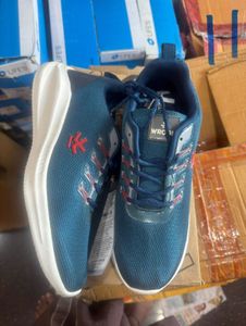 WRONG Gray Neon Accent Sneakers