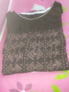 Comfortable Simple Pure Cotton Rayon Kurti
