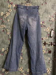 Blue Flared Cool Jeans