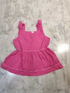 Bust 38 Peplum Cotton Top