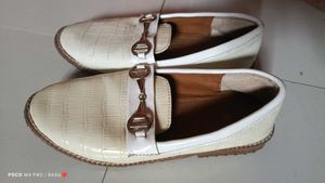 Stylish White STEFENS Loafers