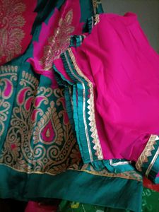 New Unused Designer 3 Piece Lahanga Choli