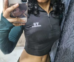 Gym Crop Top - Long Sleeve