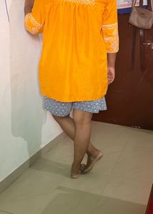 top tunic yellow