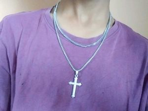 Cross Pendant Necklace, combo