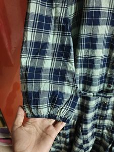 Plaid Shirt Dress