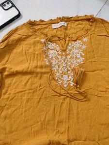 Boho Embroidered Top