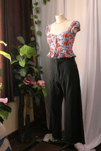 Zara Floral Print Top