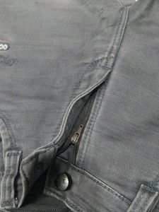 Gray Denim Jeans