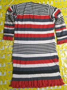 Striped Knit Dress for women.