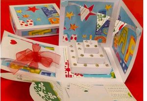 Handmade Cake Explosion Box