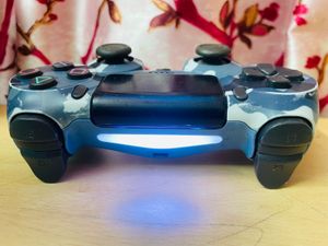 PS4 Controller - Blue Camo