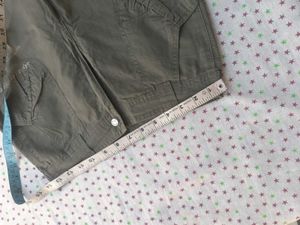 Olive Green Straight Pants For Women