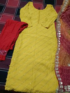 Yellow Kurta Set