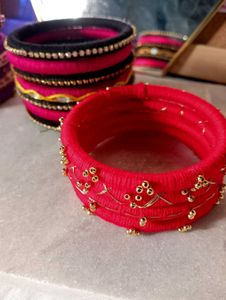 Handcrafted Bangles Set