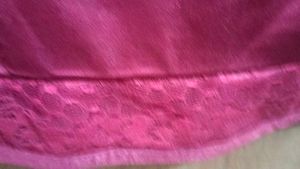 Maroon Fabric Material peticoat under saree