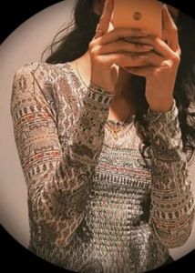 Boho Chic Printed Top