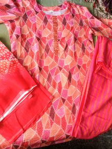 Printed Kurta Set