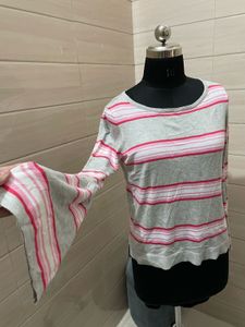 ESPRIT Striped Cashmere Sweater