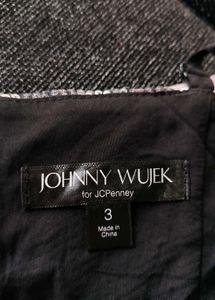 Sequin Plaid Two-Piece Set