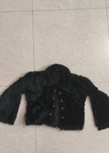 Faux Fur Black Jacket